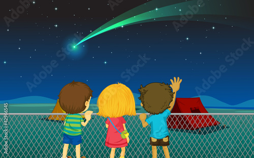 kids and comet