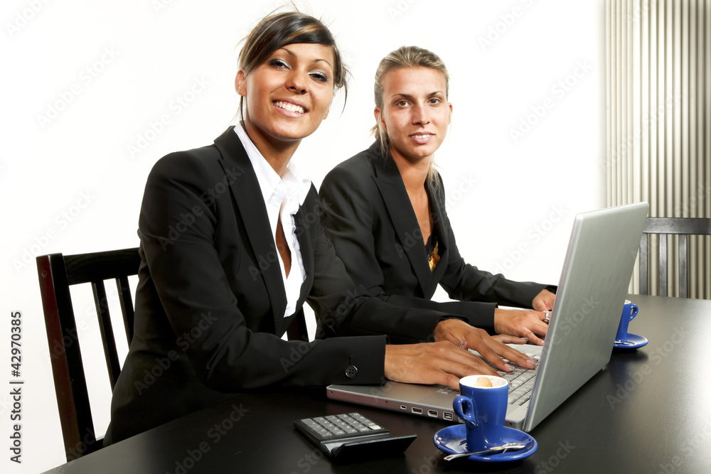 Young business people meeting, Young business people meeting,