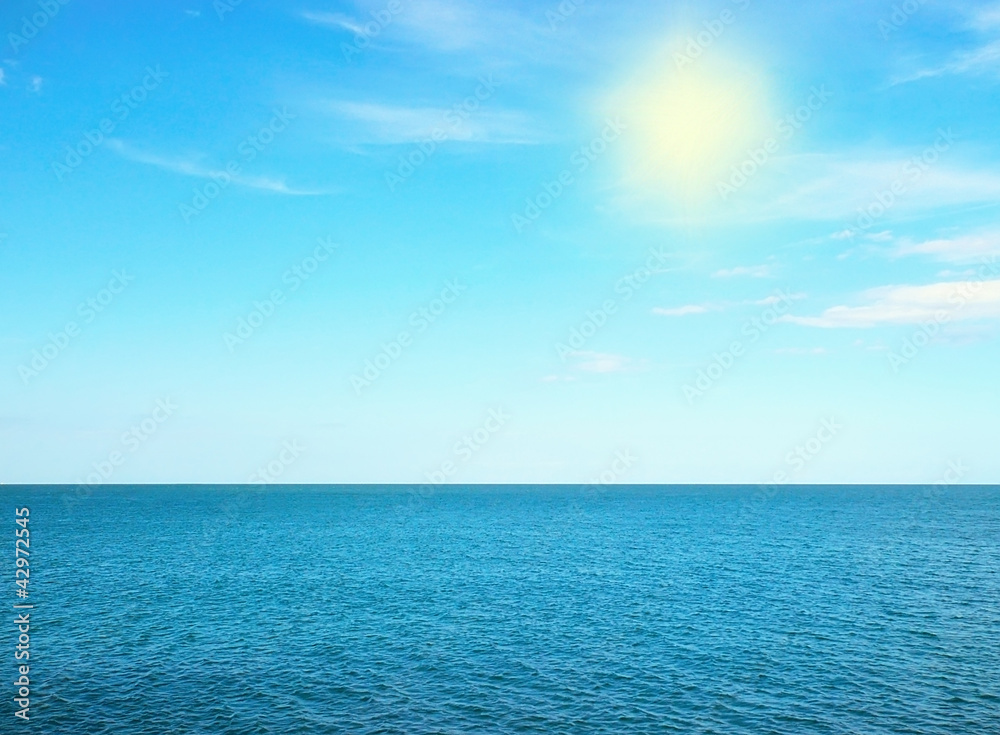 Sky and sea Sky and sea