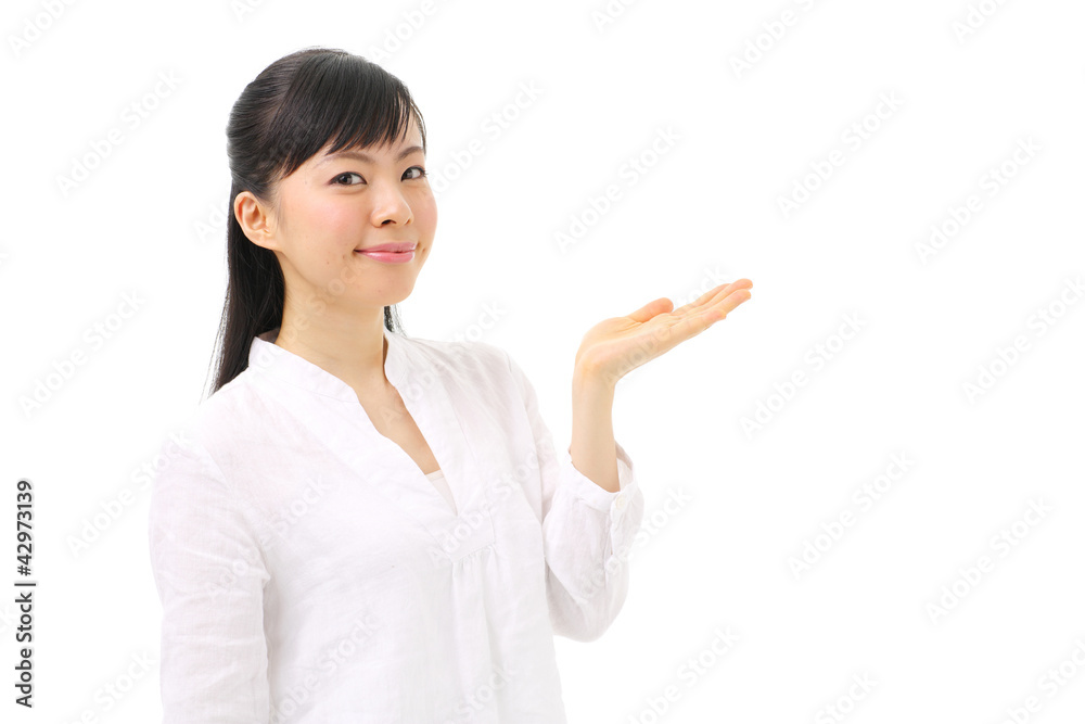 案内・女性 案内・女性