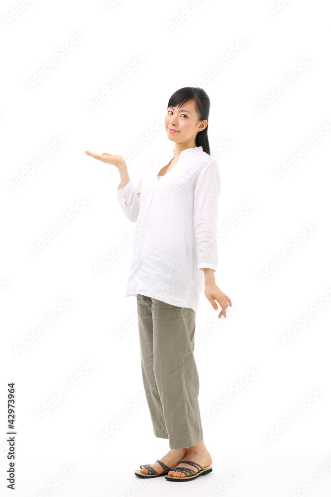 案内・女性 案内・女性