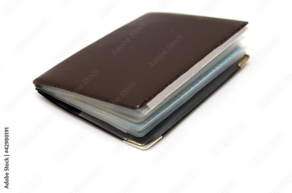 brown book on a white background brown book on a white background