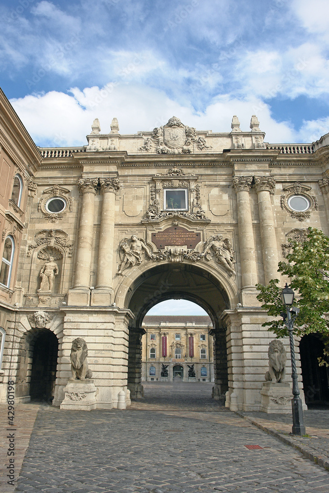 Obraz premium Buda Castle Budapest, Hungary