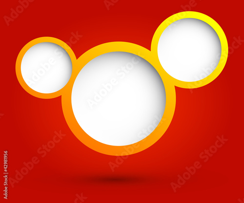 abstract background with circles