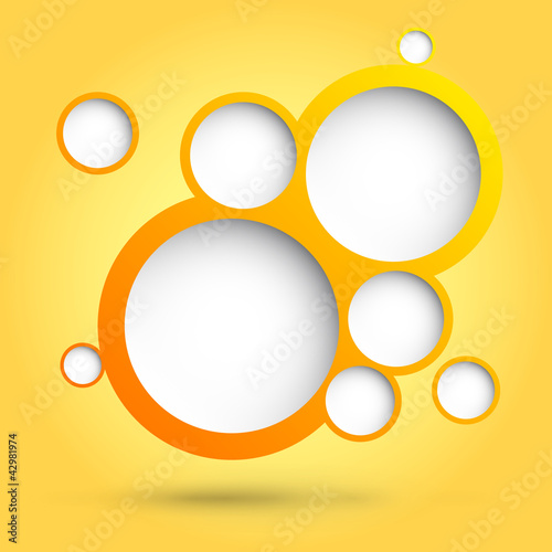 abstract background with circles