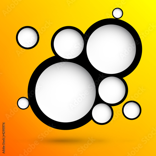 abstract background with circles