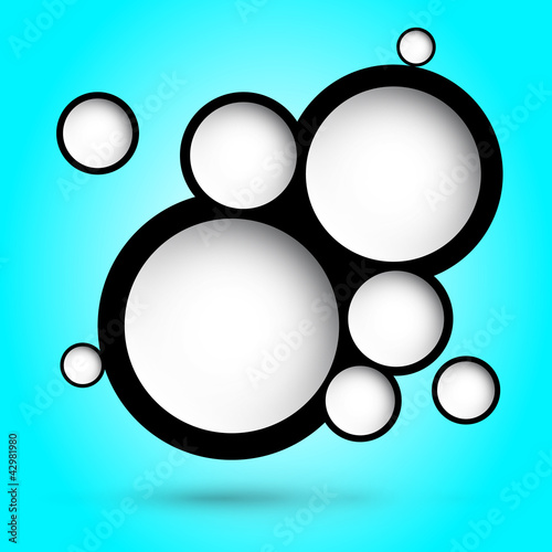 abstract background with circles