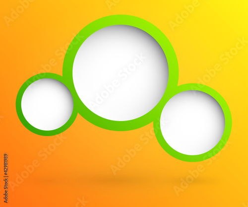 abstract background with circles
