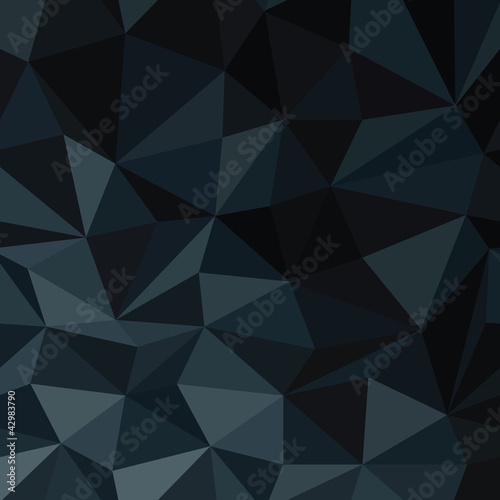 Dark Blue Abstract Diamond Pattern Background. Vector Illustrati