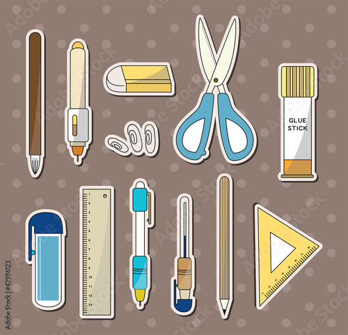 stationery stickers