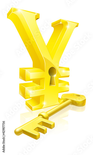 Yen key lock concept