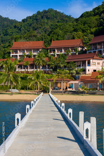 Pier in Thailand