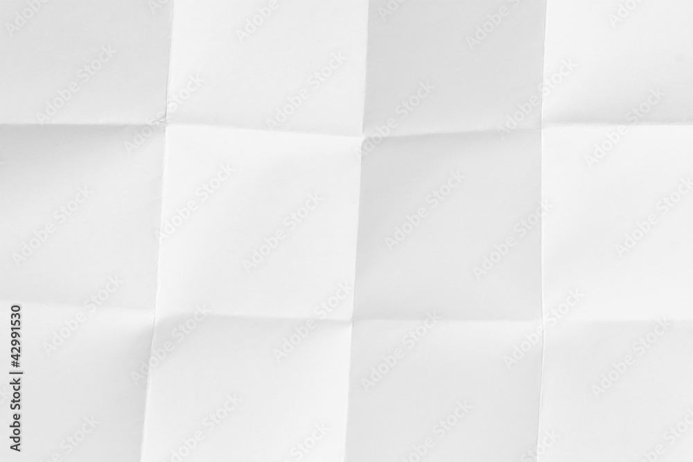 Obraz premium white textured sheet paper closeup