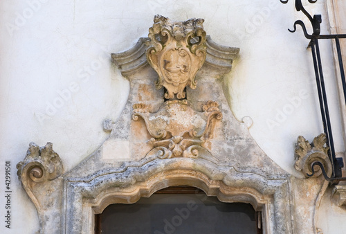 Delfini Palace. Martina Franca. Puglia. Italy.