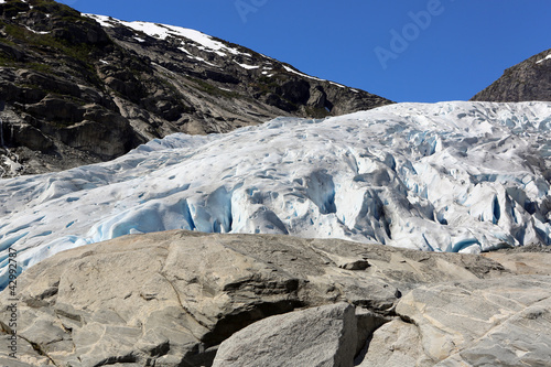 Nigardsbreen Glacier. Norway photo