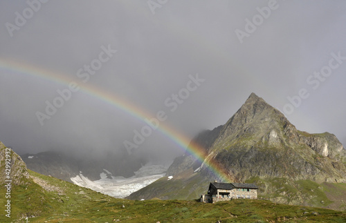 arco iris alpes