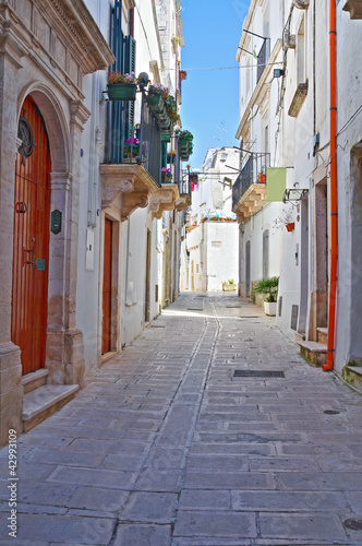 Alleyway. Martina Franca. Puglia. Italy.