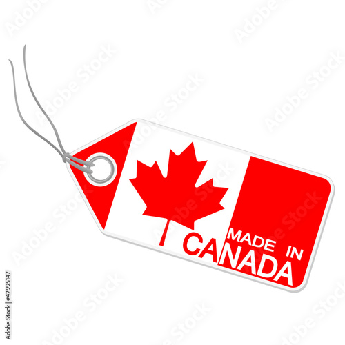 Anhänger mit  MADE IN CANADA