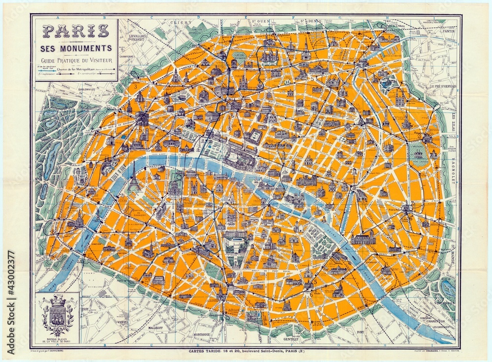 Obraz premium Paris 1926