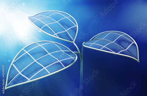  Artificial photosynthesis concept illustration photo
