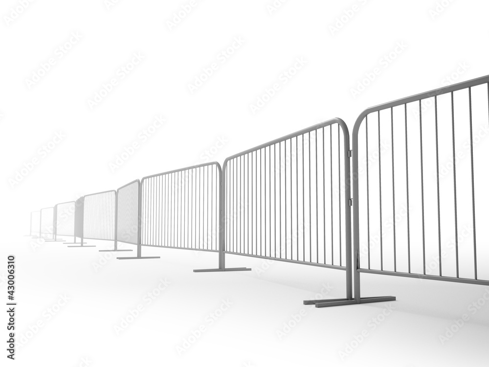 Fototapeta premium Security barriers