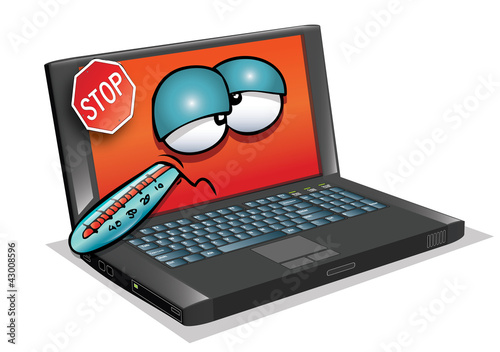 Laptop virus