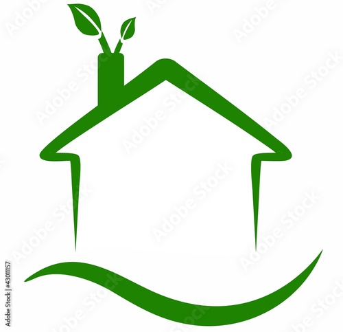 ecological house - green house