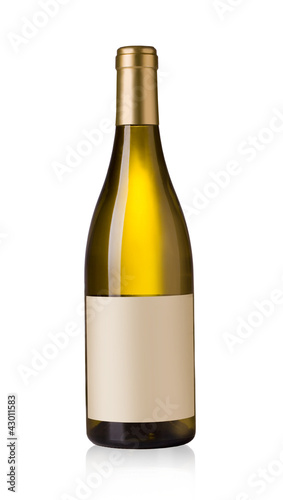 white wine bottle