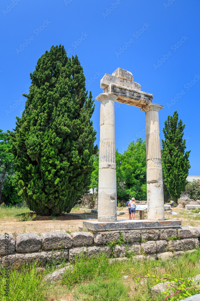 Ruins of Ancient Gymnasion, Kos, Greece