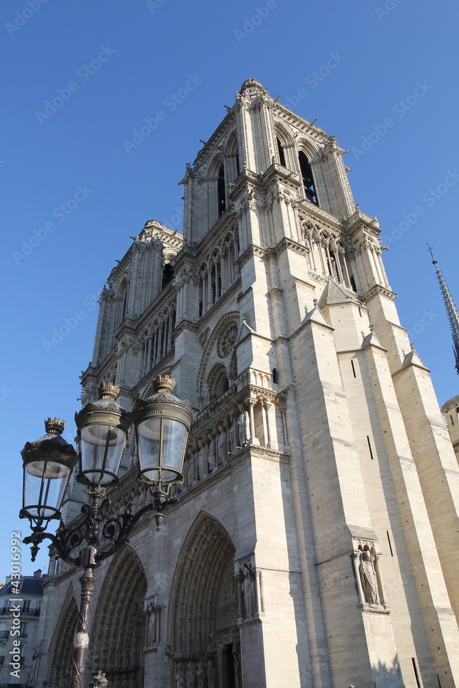 notre dame: main cathedral of Paris