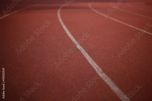 closeup of playground plastic runway