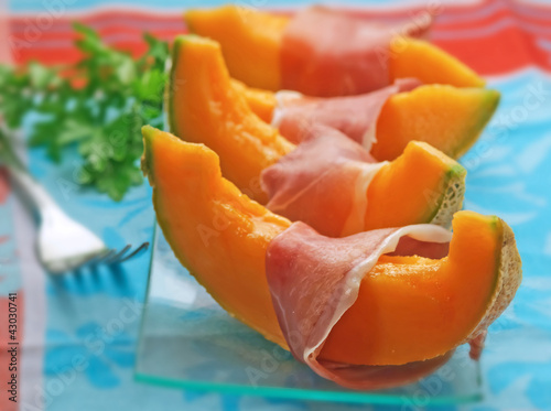 Prosciutto e melone - Ham and melon