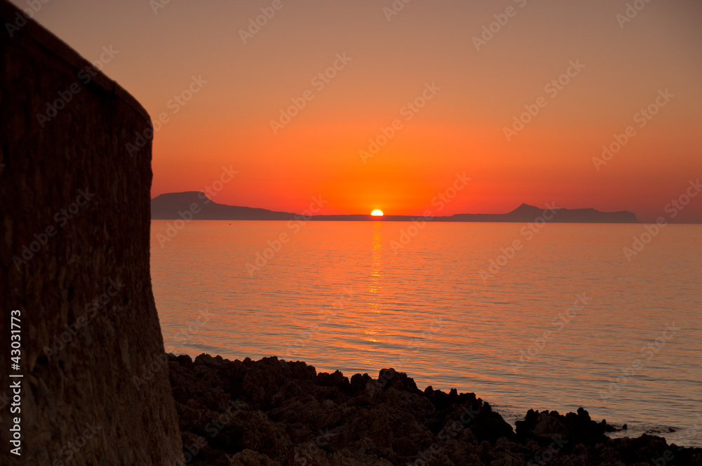 Sunset at Crete