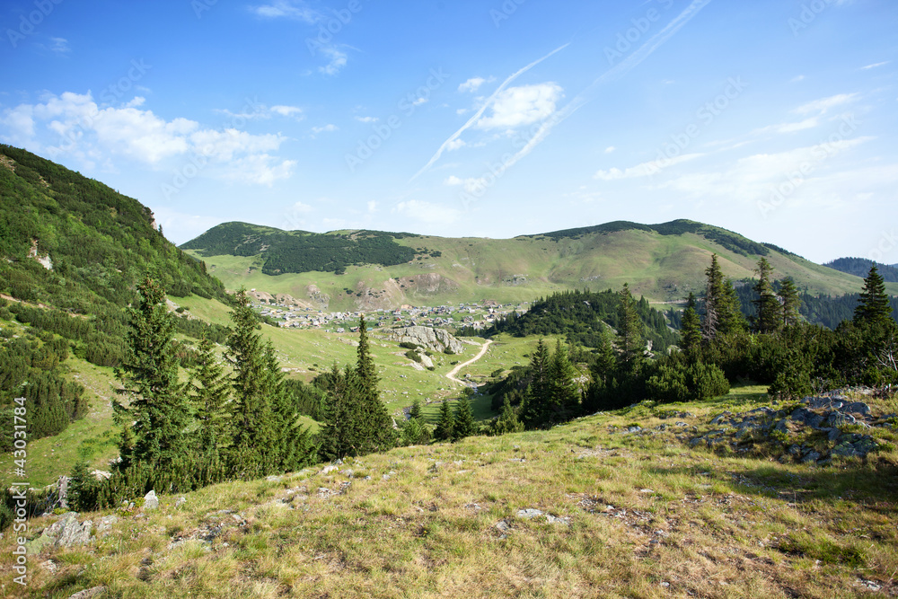 Naklejka premium mountain