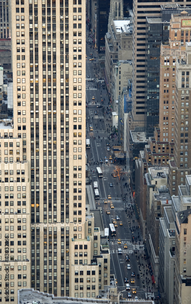 Fototapeta premium Manhattan streets