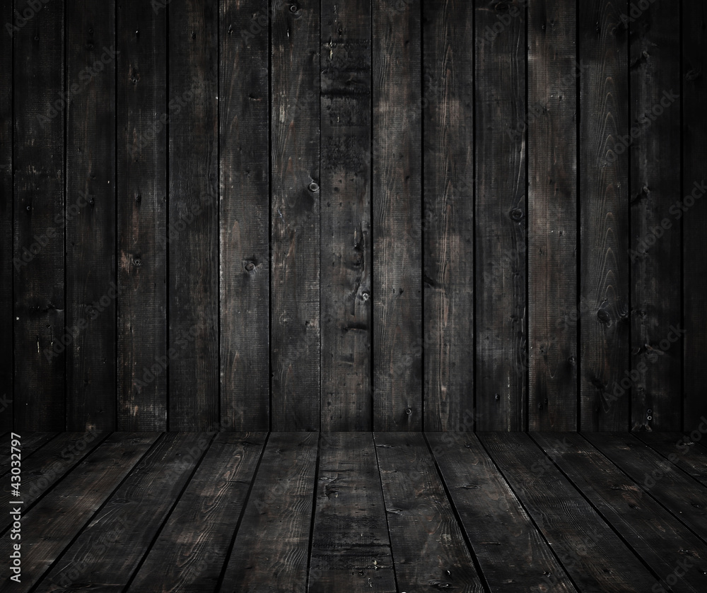 gray wooden room gray wooden room