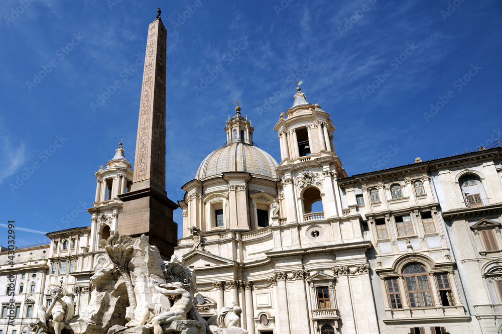 Rom Piazza Navona Detail