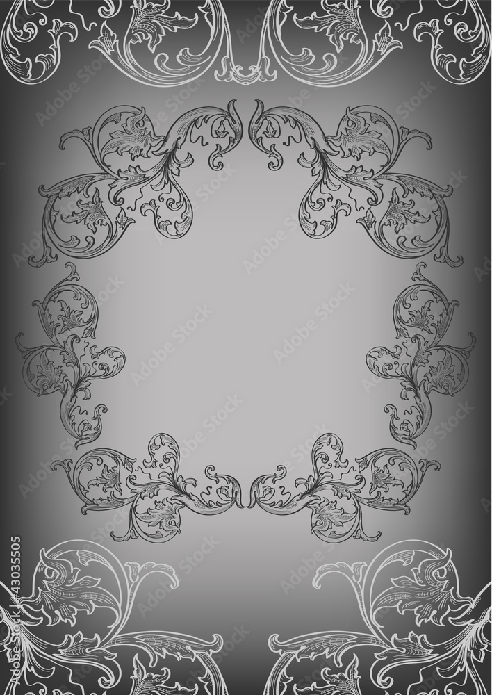 Ornate frame