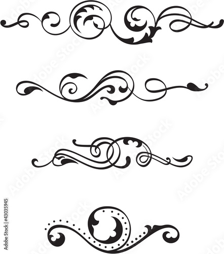 Nice swirl elements