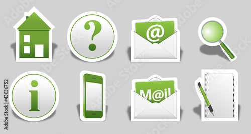 Webicons ••• Green Set