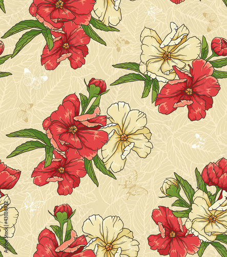 Floral seamless pattern