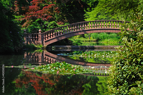 Bridge of Stone in the Garden of the hunting castle Wolfsgarten photo