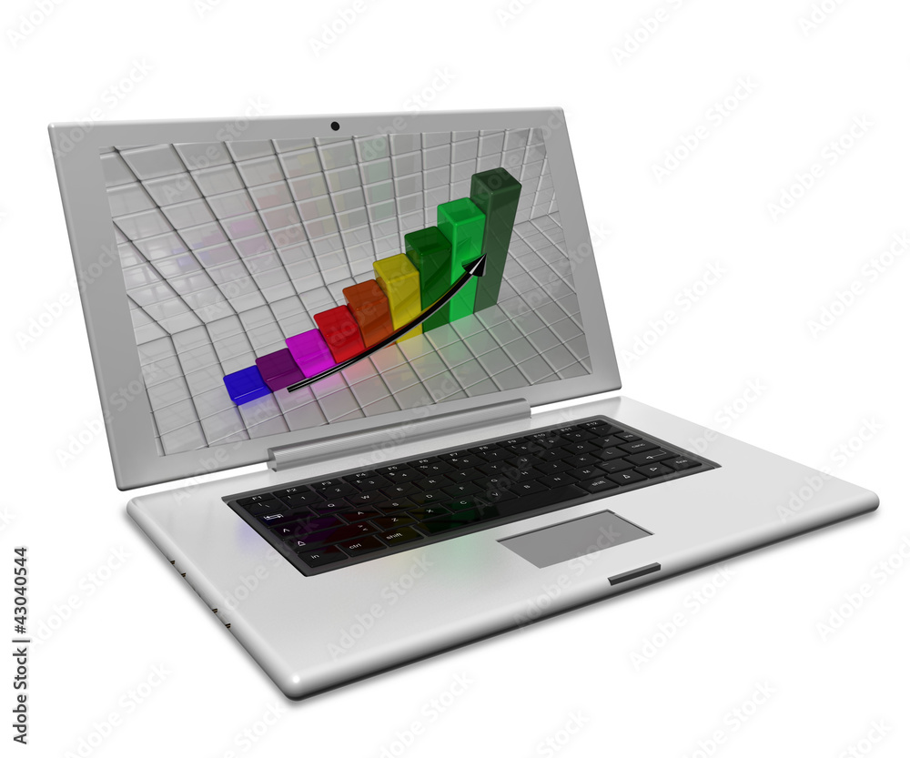 Business graph Business graph