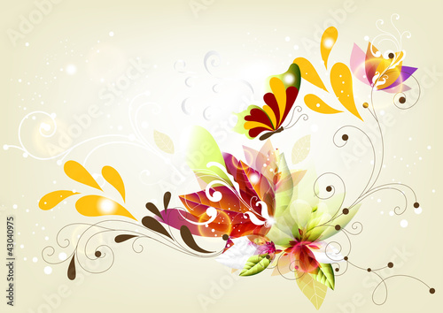 abstraction colorful background
