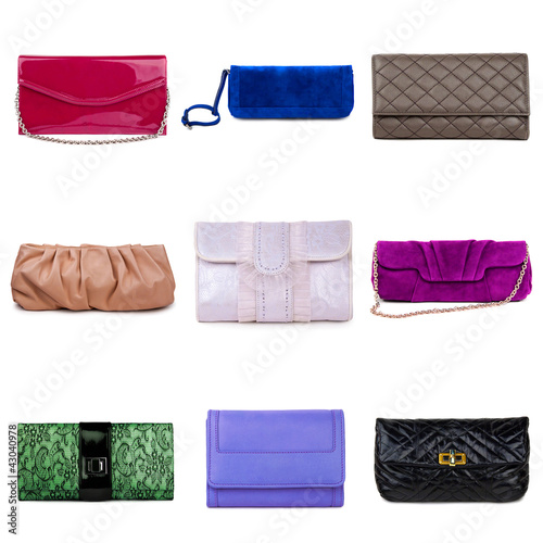Multicolored female purses-5