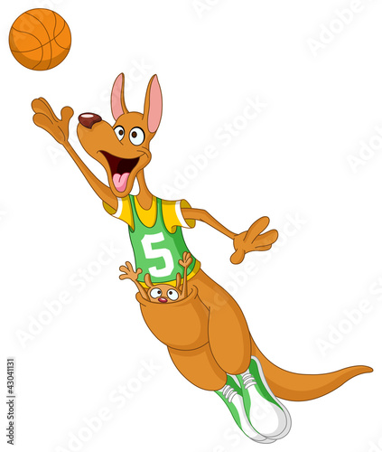 Basketball kangaroo