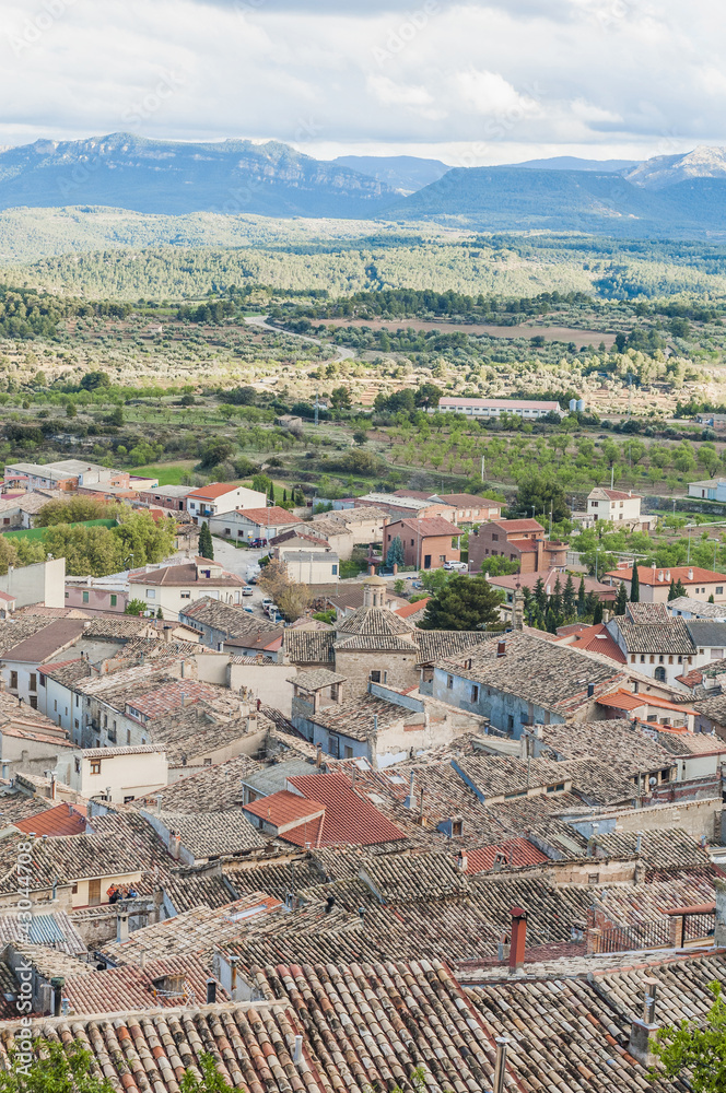 La Fresneda village at Teruel, Spain