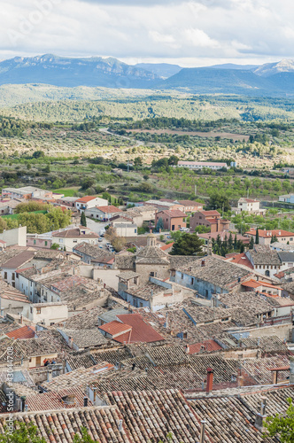 La Fresneda village at Teruel, Spain photo