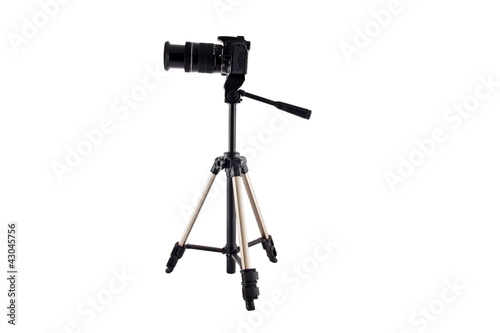 tripod for video and photo shoot with a camera