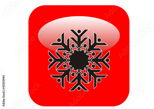 App - Wettervorhersage - Schneefall